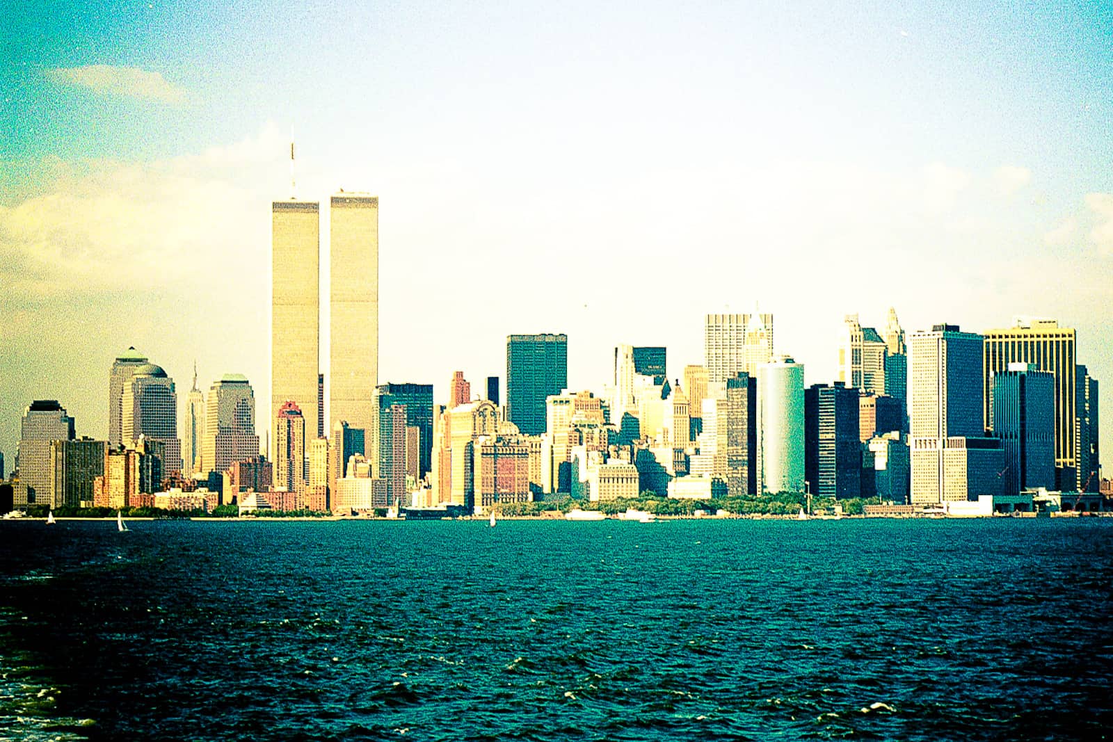 Lower Manhattan with the World Trade Center